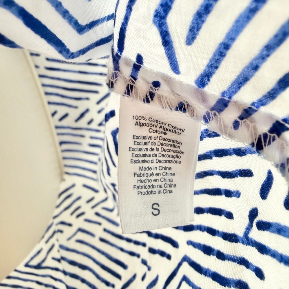 Oscar de la Renta Embroidered Kaftan Coverup - Picture 8 of 8